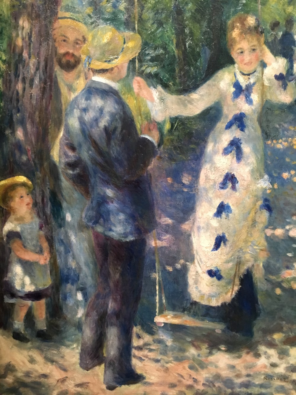 renoir-painting-the-swing-painted-in-gardens-at-12-rue-cortot